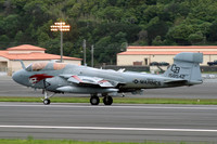 US Marines VMAQ-1 Grumman EA-6B Prowler 158542/CB at Lajes (2012)