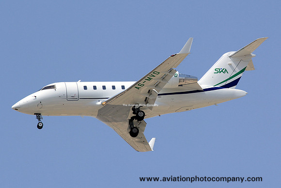 SKA Canadair CL-600 A6-MVD at Dubai (2013)