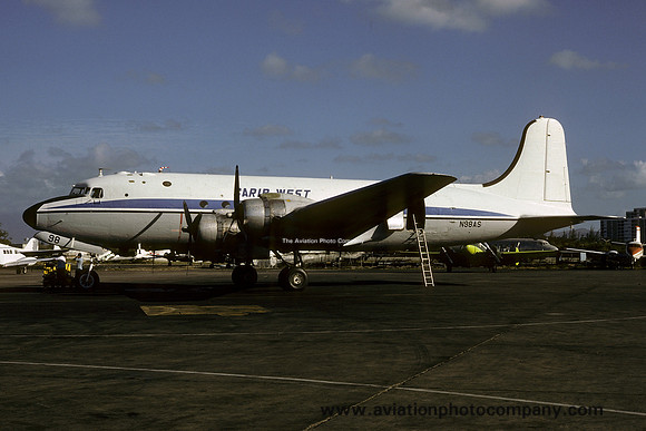 Carib West Airways Douglas C-54B Skymaster N98AS (1979)