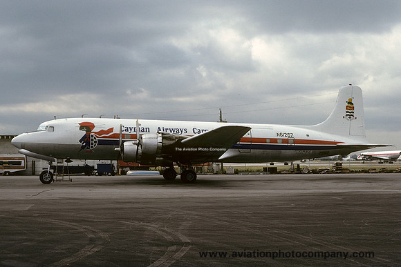 Cayman Airways Cargo Douglas DC-6A N61267 (1979)