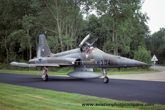 Dutch Air Force 313 Squadron Canadair NF-5A Freedom Fighter K-3041 (1986)