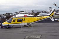 Agusta A-109A G-GBCA at the Farnborough Air Show (1984)