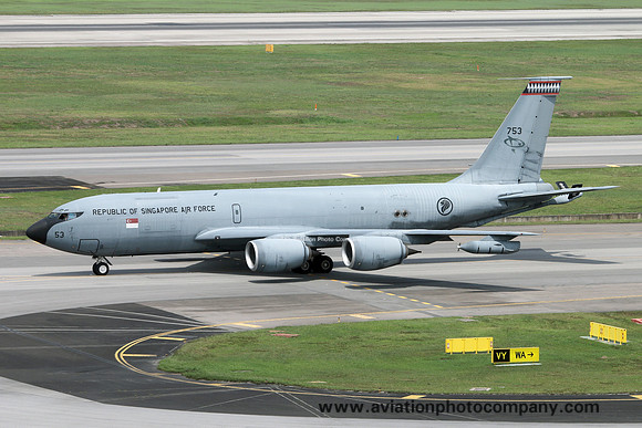 Singapore Air Force 112 Squadron Boeing KC-135R 753 (2015)
