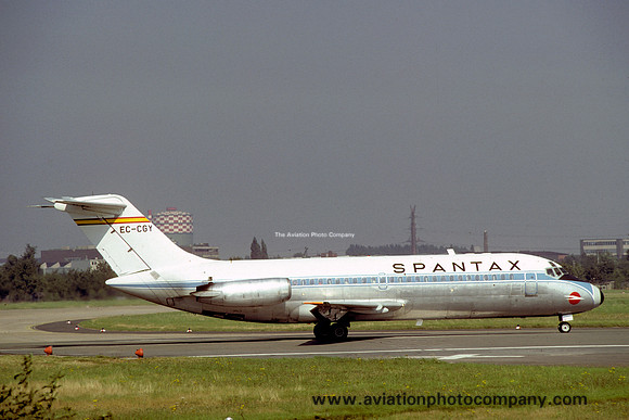 Spantax Douglas DC-9-14 EC-CGY (1979)