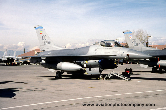 USAF 27 FW 523 FS GD F-16C 86-0356/CC (2000)