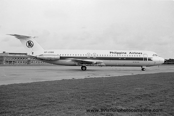 Philippine Airlines BAC 111-517FE RP-C1186 (1975)
