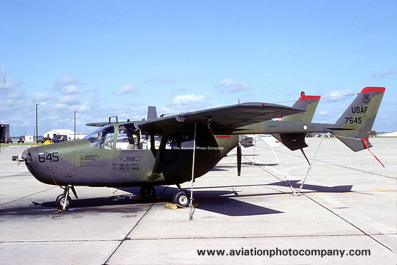USAF 549 TASG Cessna O-2A Skymaster 69-7645 (1980)