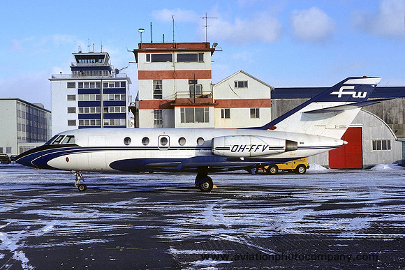 Wihuri Oy Finnwings Dassault Falcon 20 OH-FFV (1978)