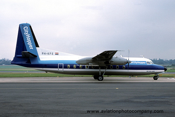 NLM Cityhopper Fokker F-27-600 PH-KFE (1978)