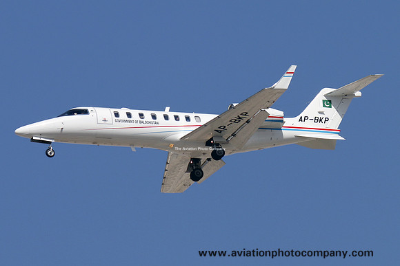 Government of Balochistan Learjet 45 AP-BKP at Dubai IAP (2016)