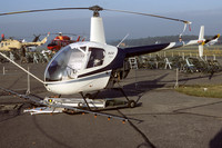 Robinson R-22 at the Farnborough Air Show (1984)