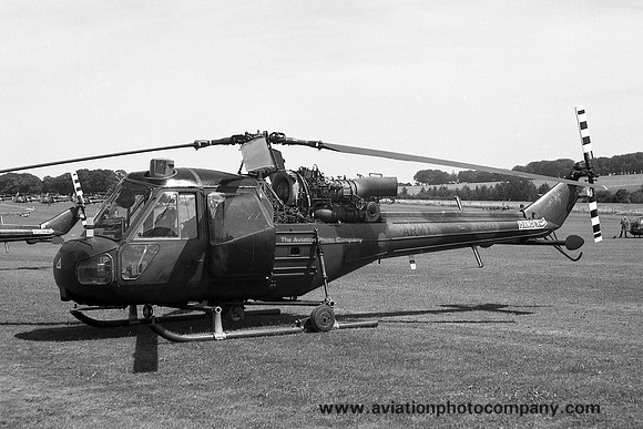 Army Air Corps 653 Squadron Westland Scout AH.1 XR603 at Middle Wallop (1977)
