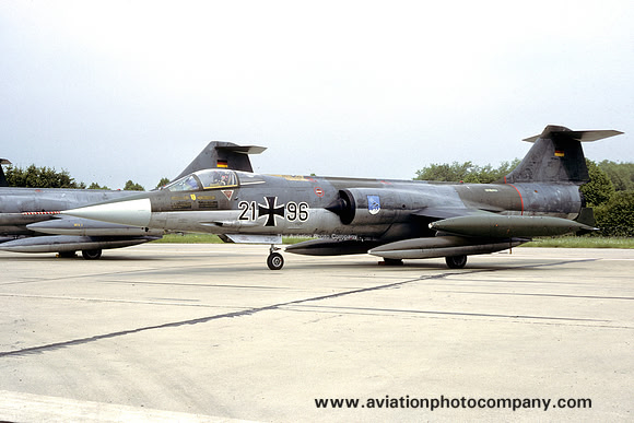 German Air Force JBG34 Lockheed F-104G Starfighter 21+96 (1987)