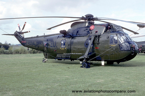 Royal Navy 707 Squadron Westland Sea King HC.4 ZA295 at the RNAS Yeovilton Air Day (1994)