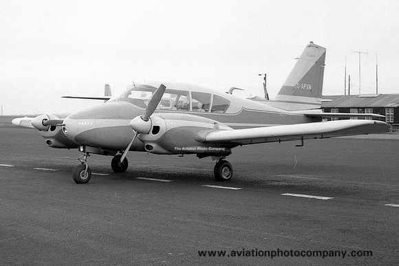 Piper PA-23-250 Aztec G-APXN at Newcastle