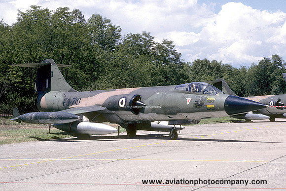 Greek Air Force Lockheed F-104G Starfighter 32710/FG-710 (1987)