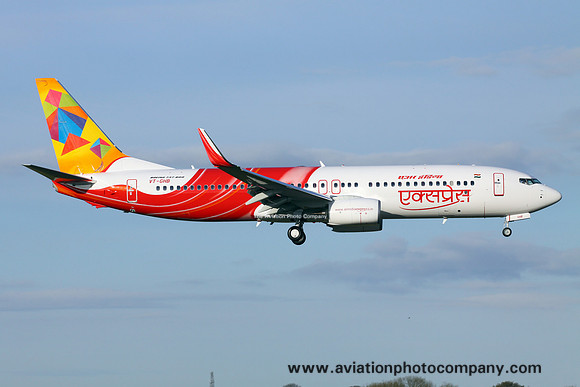 Air India Express Boeing 737-800 VT-GHB at Birmingham IAP (2016)