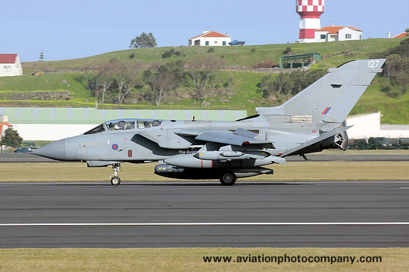 RAF Panavia Tornado GR.4 ZG729/127 at Lajes (2014)