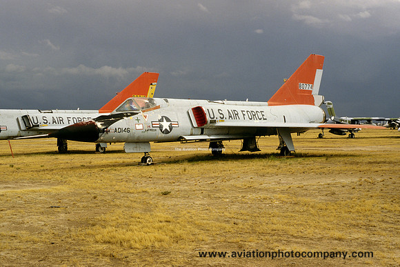 USAF Convair QF-106A Delta Dart 58-0774 at AMARC Davis Monthan (2000)