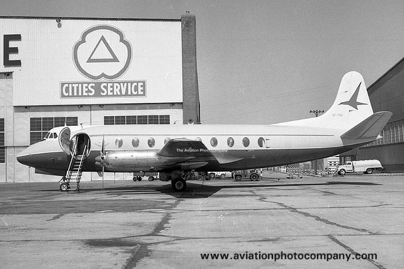 Vickers 757 Viscount CF-THA