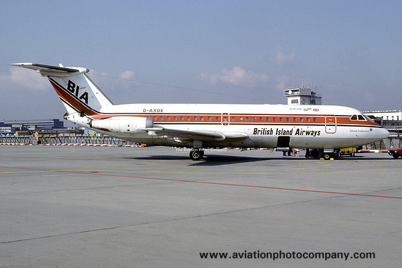 British Island Airways BAC-111 G-AXOX (1984)