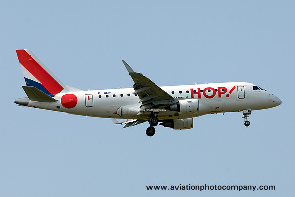 Hop! Embraer ERJ-170 F-HBXN at Paris CDG (2013)