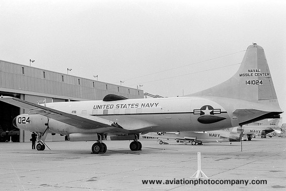 US Navy Naval Missile Center Convair EC-131G 141024 (1963)
