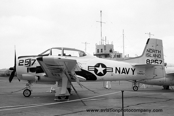 US Navy North Island North American T-28B Trojan 138257
