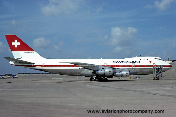 Swissair Boeing 747-200 HB-IGA (1978)