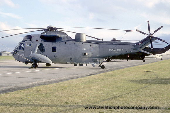 Royal Navy 810 Squadron Westland Sea King HAS.6 ZA126 at the RNAS Yeovilton Air Day (1994)