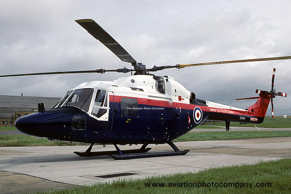 ETPS Westland Lynx 7 ZD960 at Boscombe Down (1988)