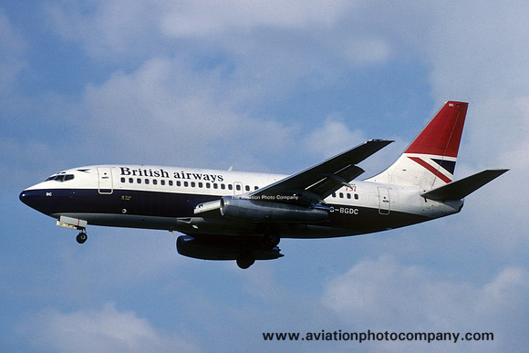 British Airways Boeing 737-200 G-BGDC (1980)