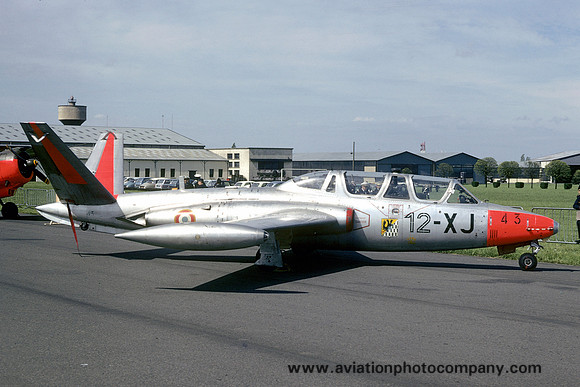 French Air Force SLVSV12 Fouga CM.170 Magister 43/12-XJ (1973)