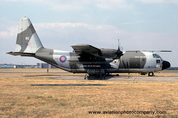 RAF Lyneham Transport Wing Lockheed C-130K Hercules C.1P XV182 (1987)