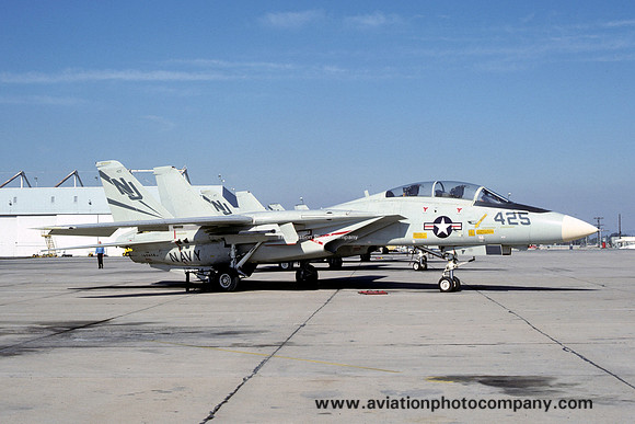 US Navy VF-124 Grumman F-14A Tomcat 160658/NJ-425 (1981)