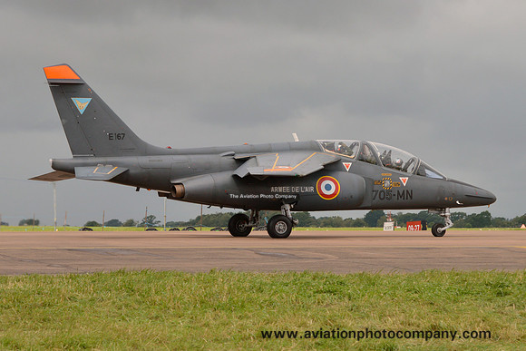 French Air Force AJeTS Dassault Alpha Jet E167/705-MN at RIAT Fairford (2016)