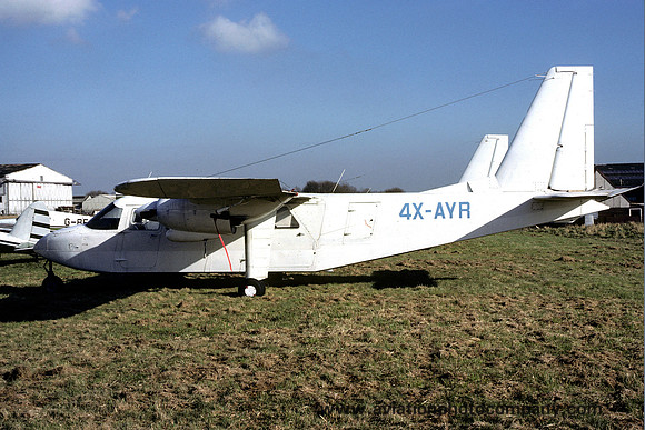 Britten-Norman BN-2A-26 Islander 4X-AYR (1984)