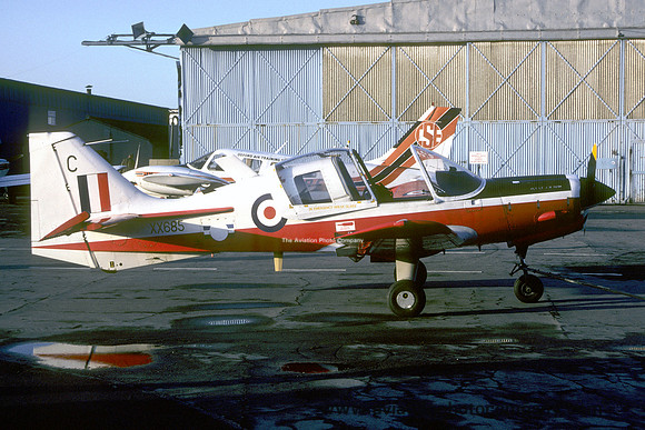 RAF Aberdeen UAS SAL Bulldog T.1 XX685 (1994)