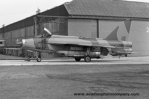 RAF English Electric Lightning F.6 XS897 at RAF Binbrook (1977)
