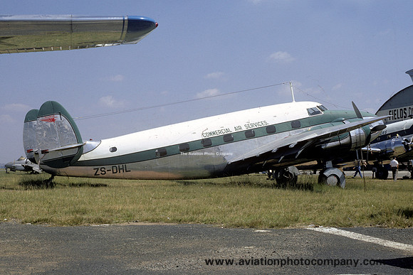 Commerical Air Services Lockheed Lodestar ZS-DHL (1967)