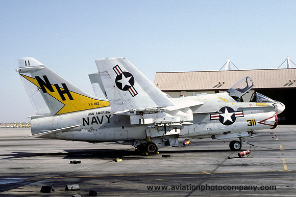US Navy VA-192 LTV A-7E Corsair 156861/NH-311 (1980)