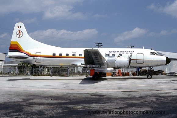 Interestatal Convair 440 XA-JYP (1984)