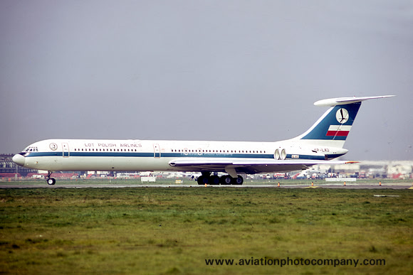 LOT Ilyushin Il-62 SP-LAD (1975)