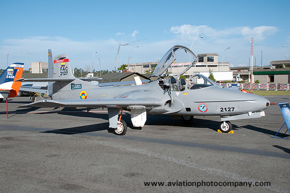 Colombian Air Force ESCOM 116 Cessna T-37B FAC2127 at Rionegro (2013)