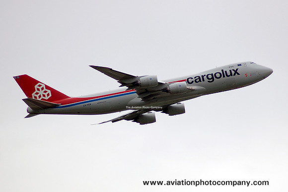 Cargolux Boeing 747-8F LX-VCA at East Midlands (2014)