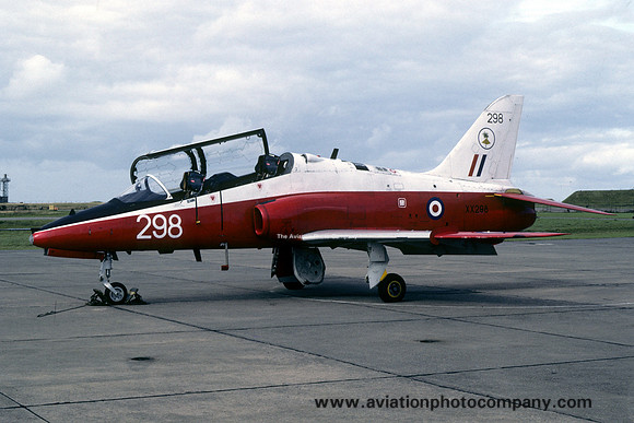 RAF 4 FTS Hawker Siddeley Hawk T.1 XX298 (1982)