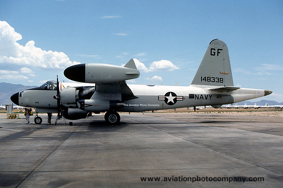 US Navy VC-8 Lockheed DP-2H Neptune 148338/GF at MASDC Davis Monthan (1980)