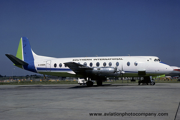 Southern International Vickers Viscount 807 G-CSZA (1979)