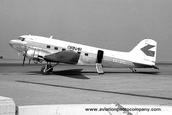 Grinaker Aviation Douglas C-47A ZS-GPL (1972)