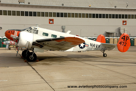 Beech 18 (C-45H) N181MH at MCAS Miramar (2008)